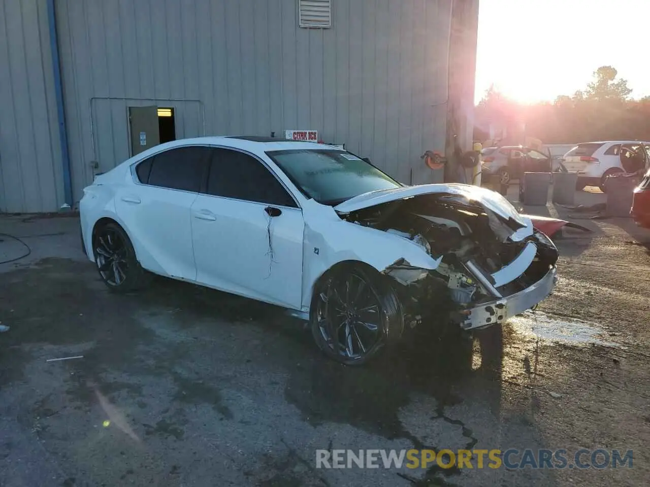 4 Photograph of a damaged car JTHGZ1B21P5069171 LEXUS IS 350 F S 2023