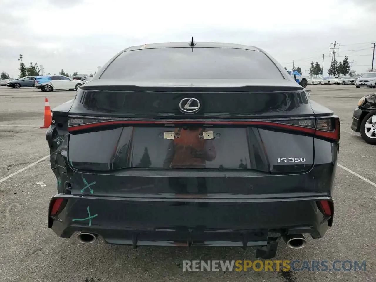6 Photograph of a damaged car JTHGZ1B21P5069896 LEXUS IS 350 F S 2023