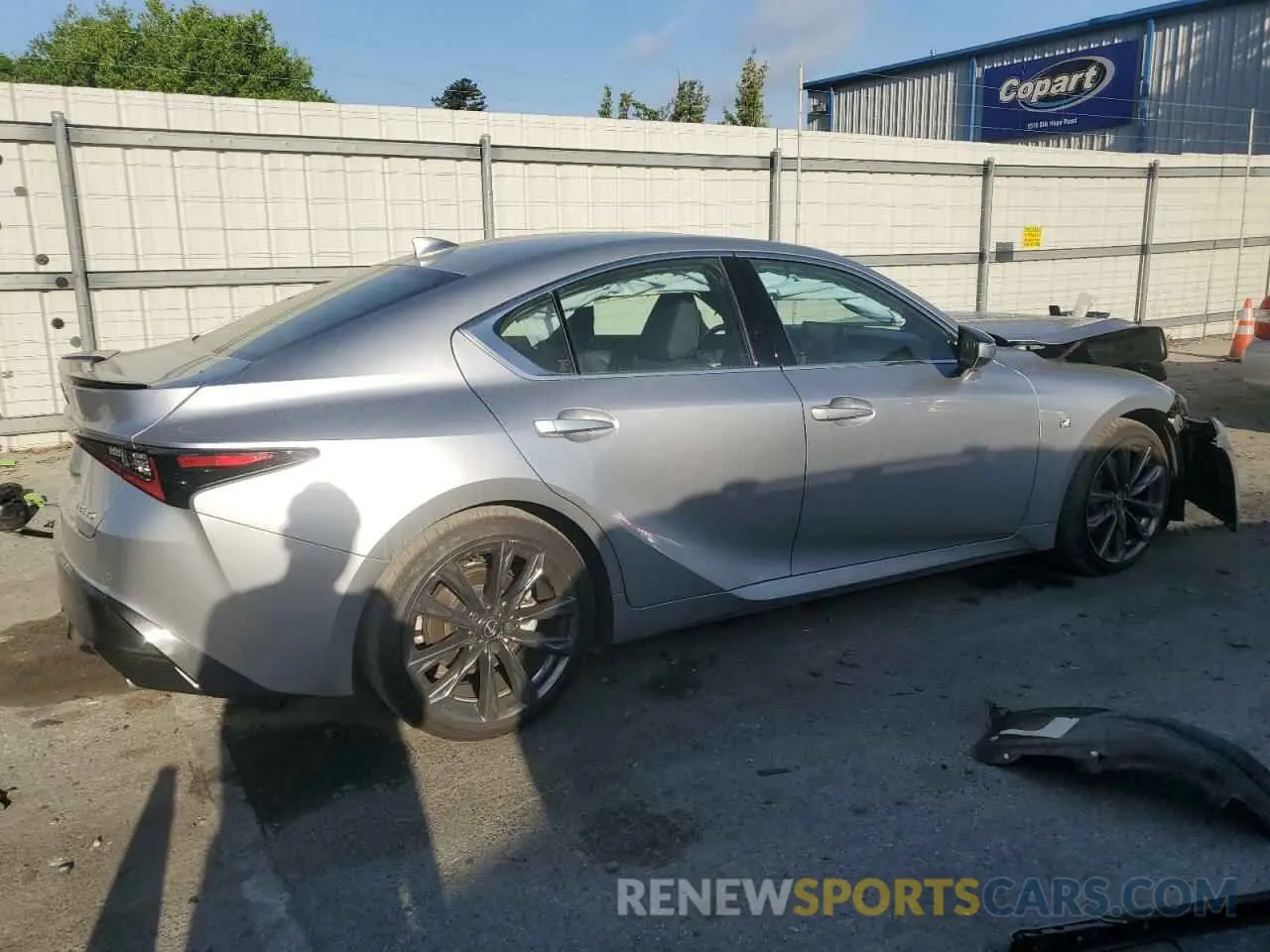 3 Photograph of a damaged car JTHGZ1B22P5063928 LEXUS IS 350 F S 2023