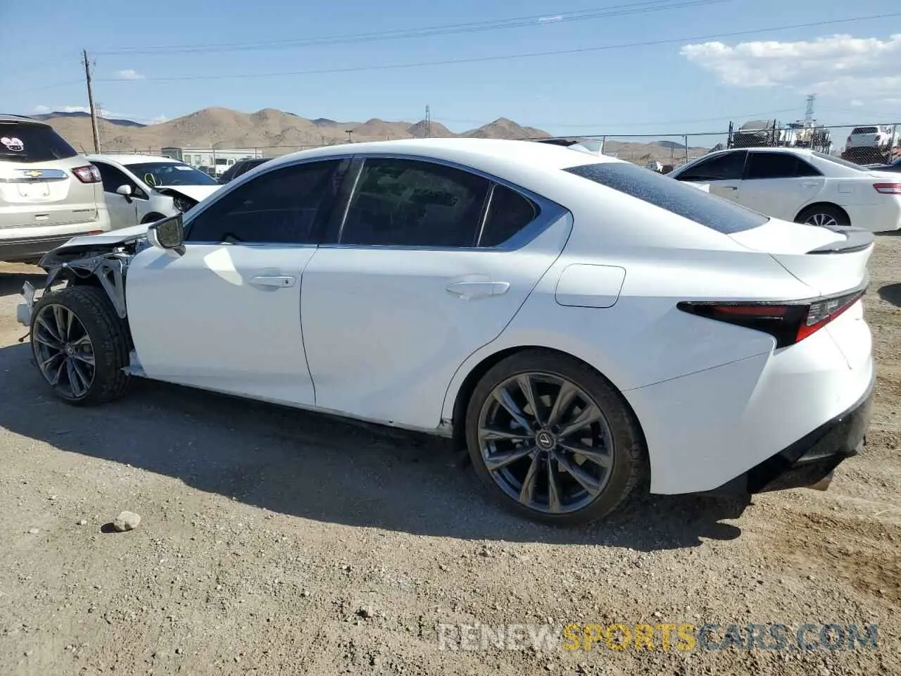 2 Photograph of a damaged car JTHGZ1B23P5060066 LEXUS IS 350 F S 2023