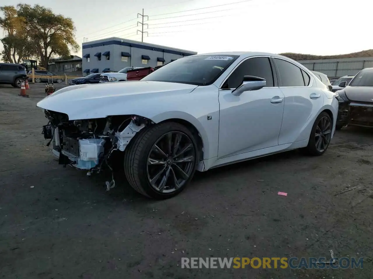 1 Photograph of a damaged car JTHGZ1B23P5068118 LEXUS IS 350 F S 2023
