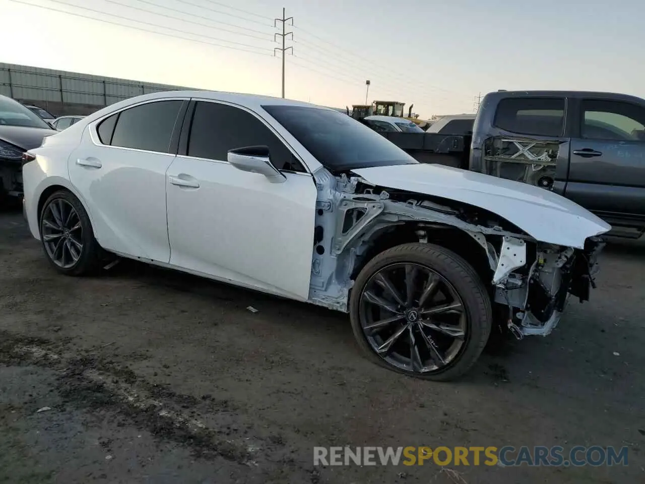 4 Photograph of a damaged car JTHGZ1B23P5068118 LEXUS IS 350 F S 2023
