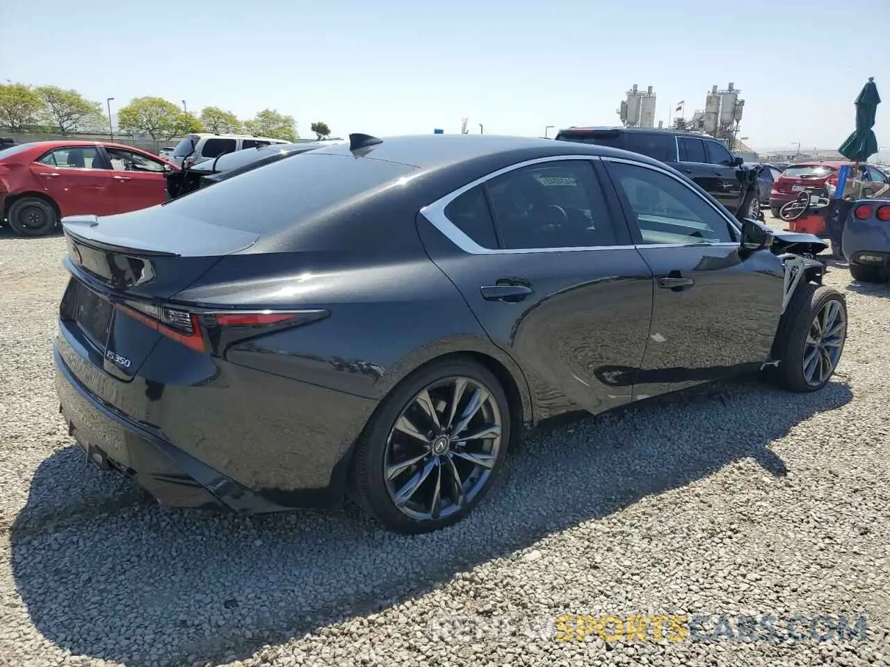 3 Photograph of a damaged car JTHGZ1B24P5064224 LEXUS IS 350 F S 2023