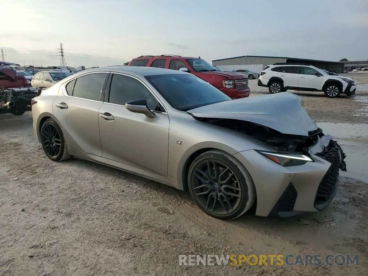 4 Photograph of a damaged car JTHGZ1B24P5071822 LEXUS IS 350 F S 2023
