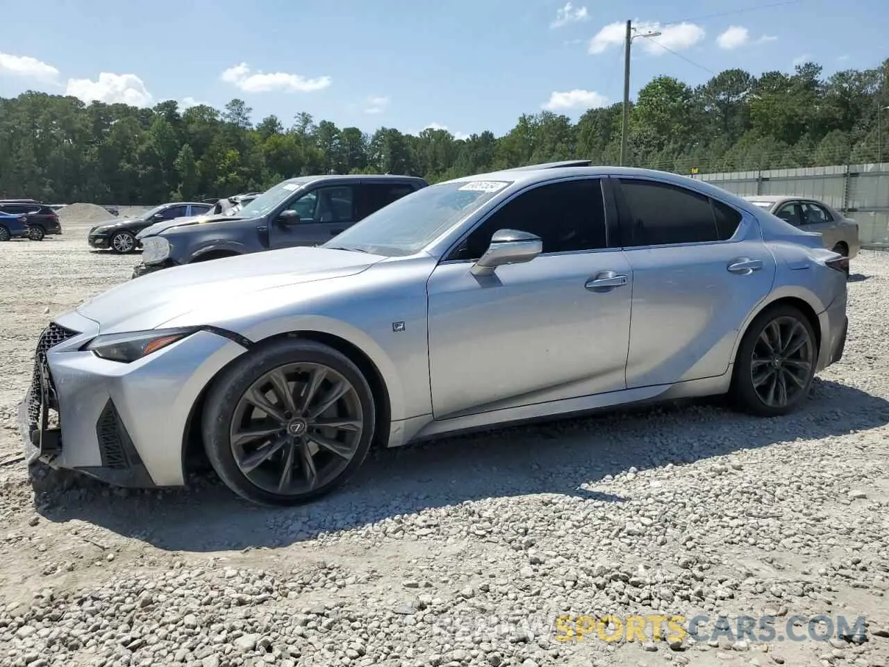 1 Photograph of a damaged car JTHGZ1B25P5068220 LEXUS IS 350 F S 2023
