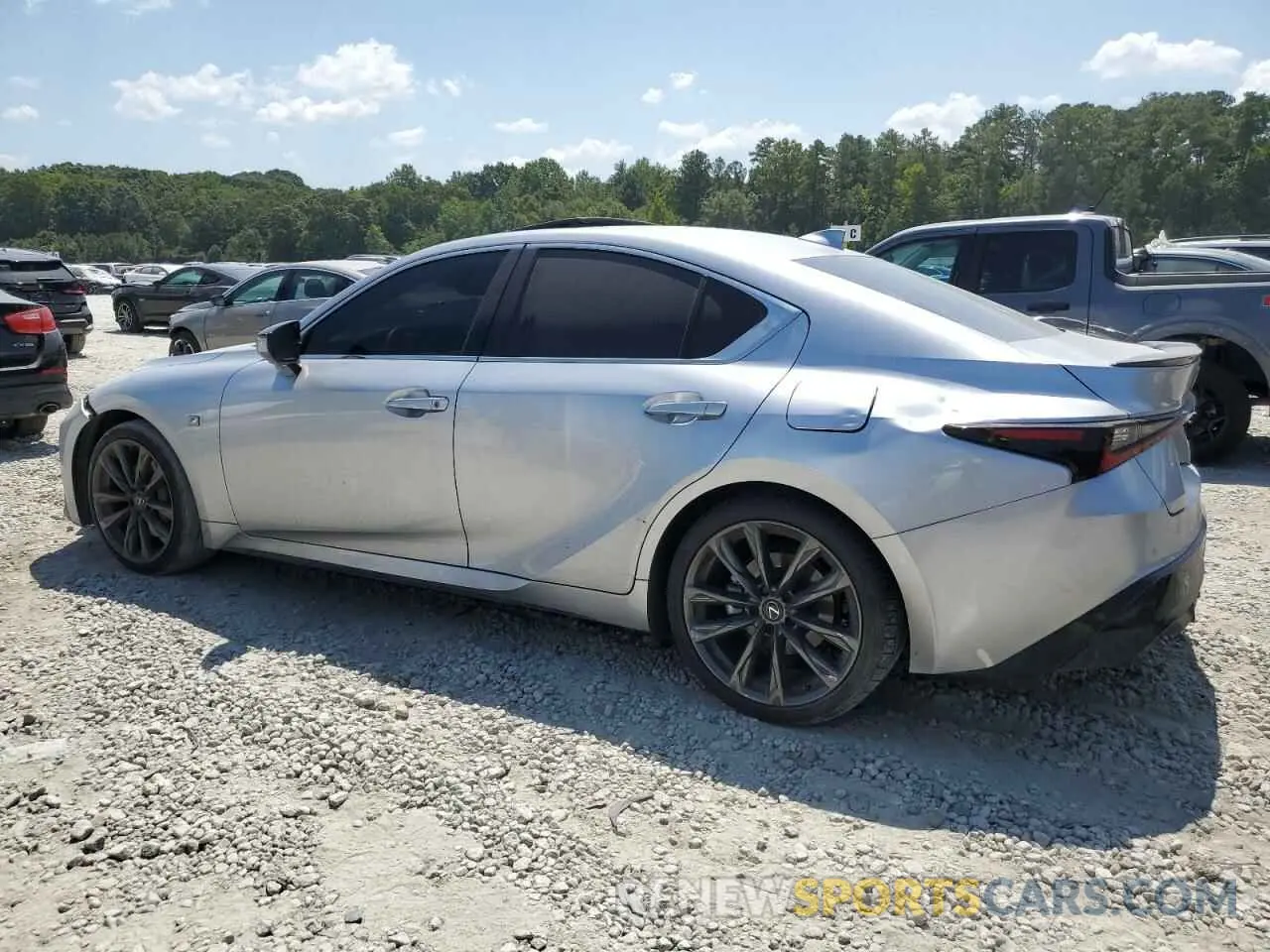 2 Photograph of a damaged car JTHGZ1B25P5068220 LEXUS IS 350 F S 2023
