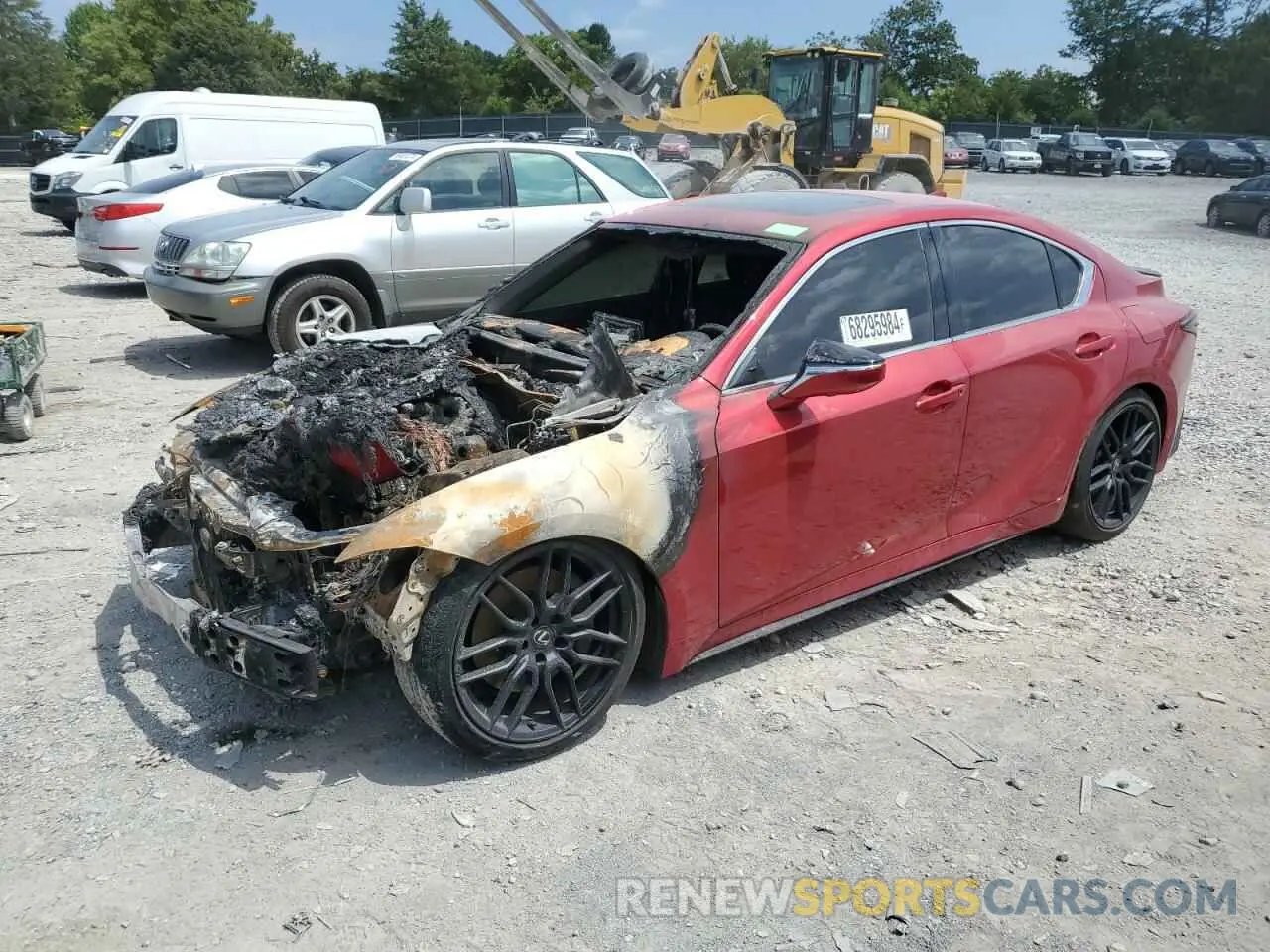 1 Photograph of a damaged car JTHGZ1B25P5068685 LEXUS IS 350 F S 2023