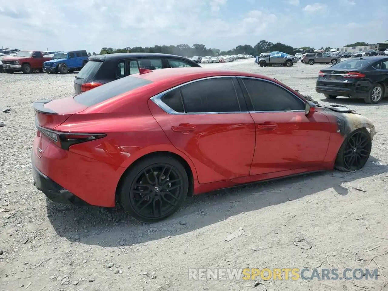 3 Photograph of a damaged car JTHGZ1B25P5068685 LEXUS IS 350 F S 2023