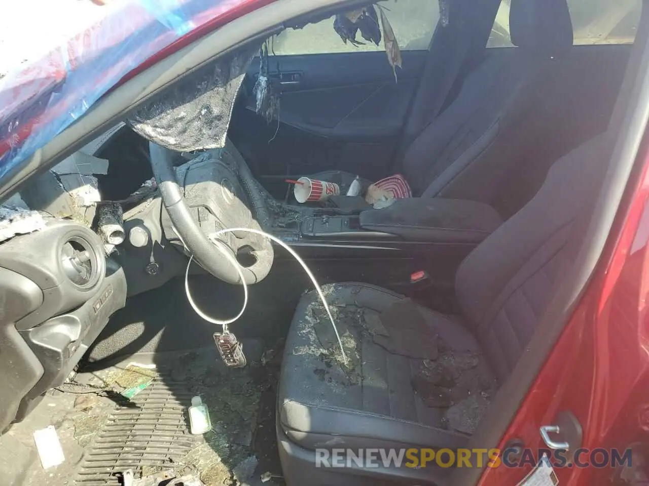 7 Photograph of a damaged car JTHGZ1B25P5068685 LEXUS IS 350 F S 2023