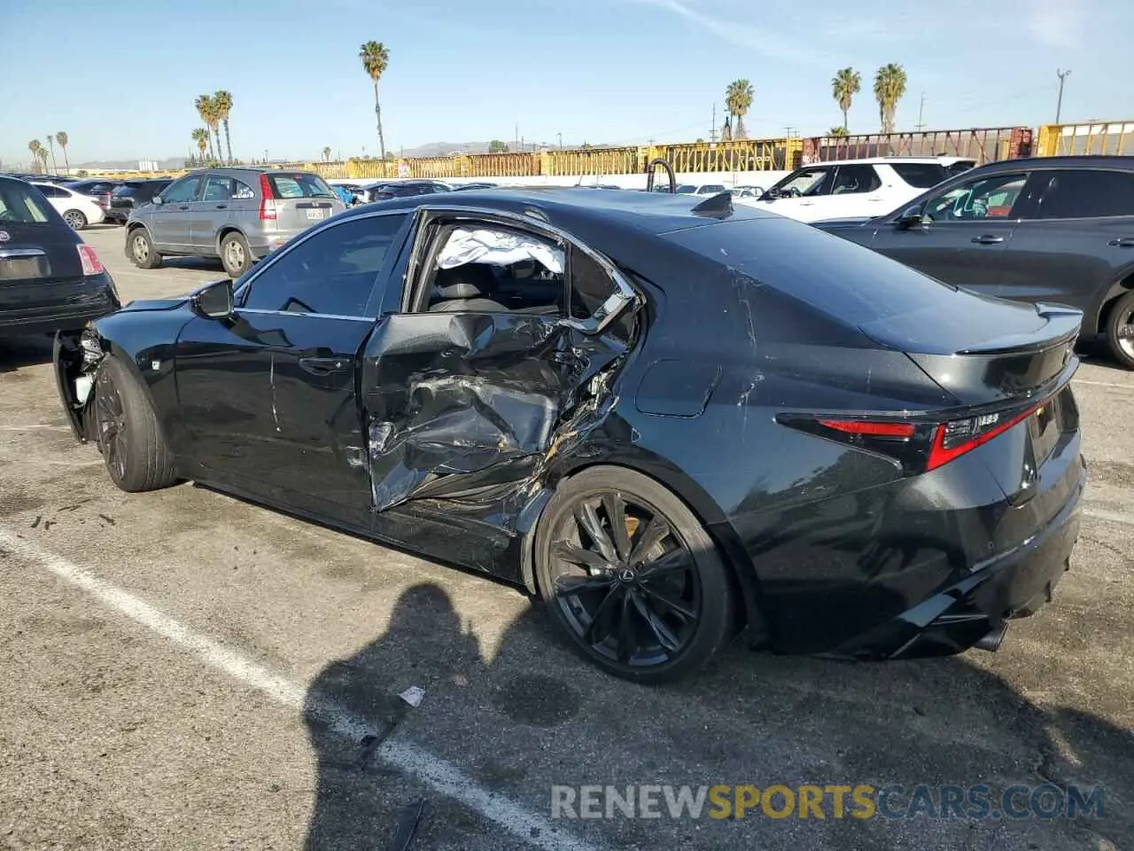 2 Photograph of a damaged car JTHGZ1B25P5069996 LEXUS IS 350 F S 2023
