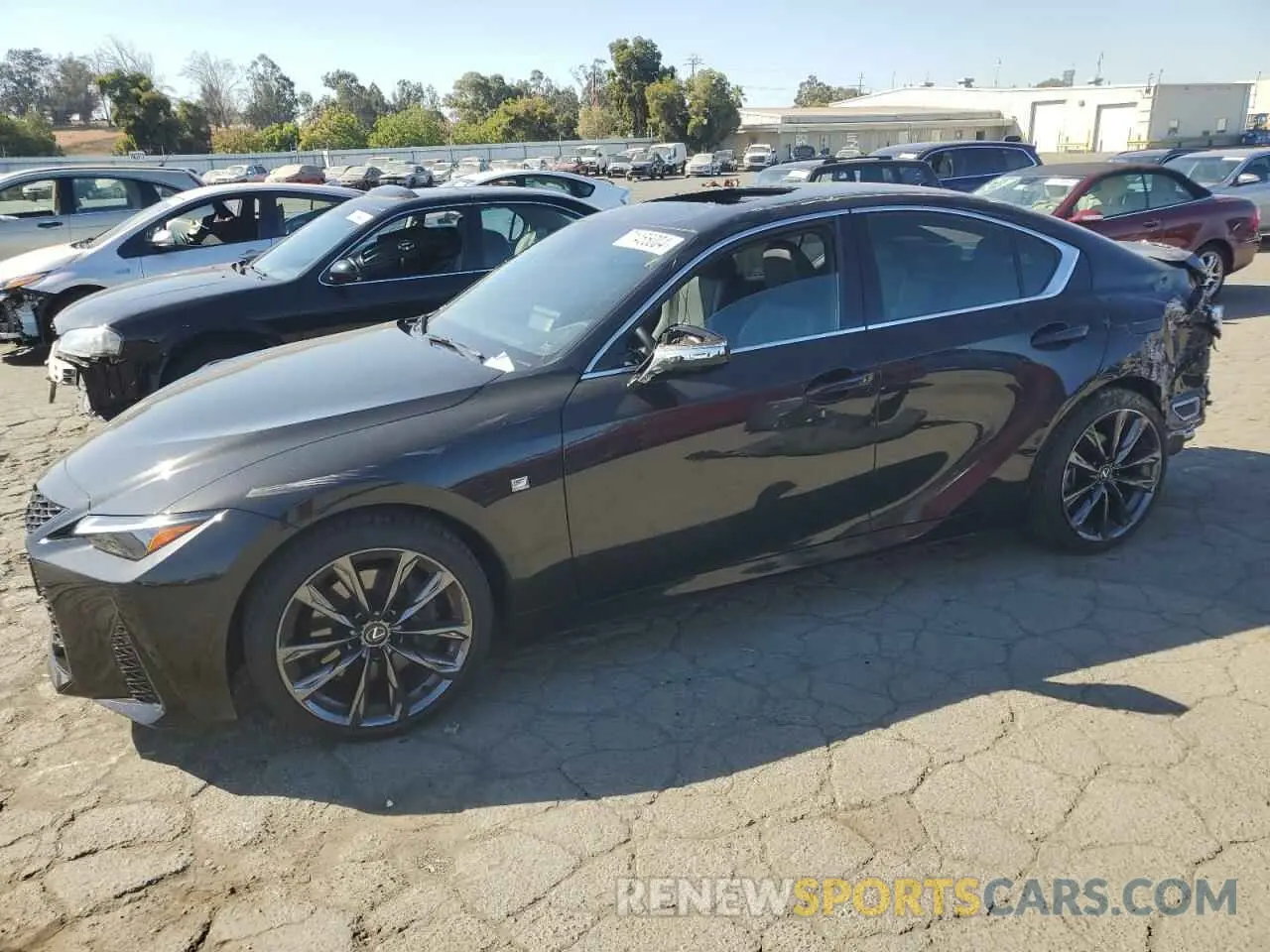 1 Photograph of a damaged car JTHGZ1B26P5069831 LEXUS IS 350 F S 2023