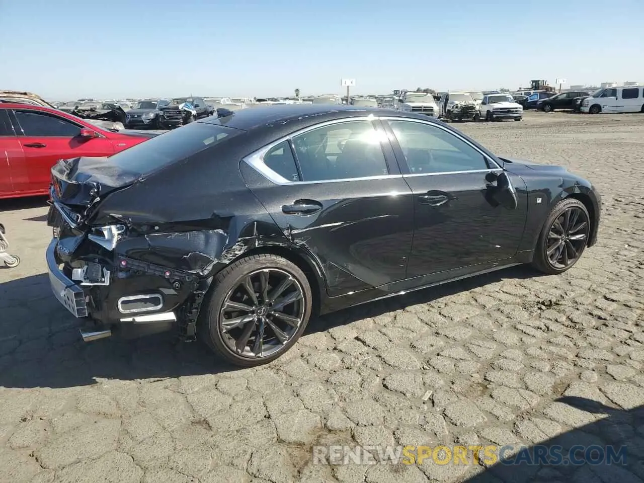 3 Photograph of a damaged car JTHGZ1B26P5069831 LEXUS IS 350 F S 2023