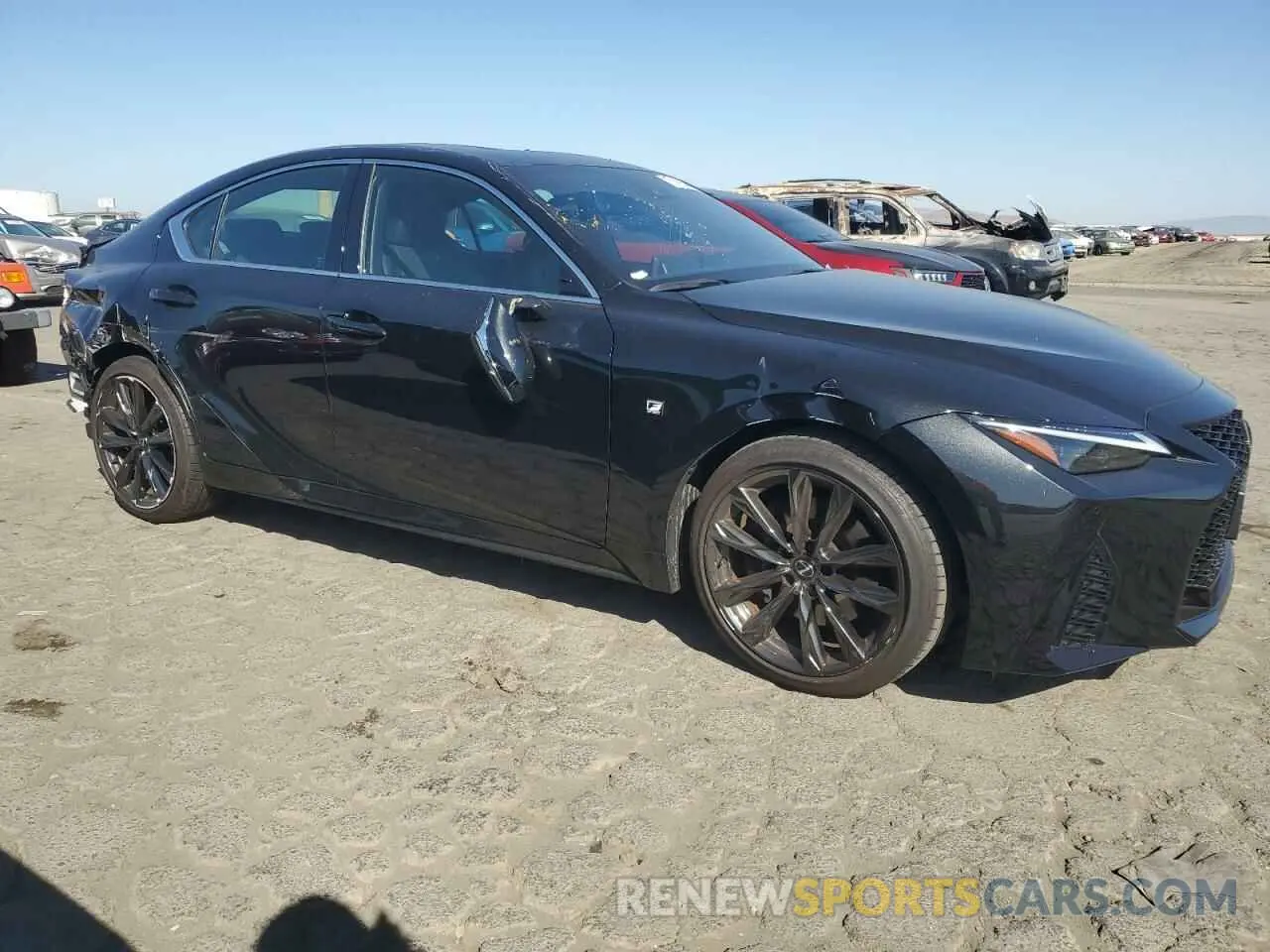 4 Photograph of a damaged car JTHGZ1B26P5069831 LEXUS IS 350 F S 2023