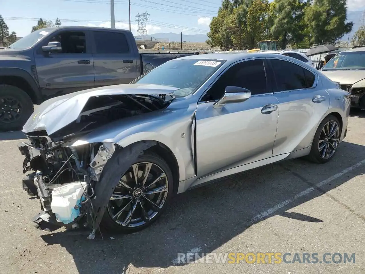 1 Photograph of a damaged car JTHGZ1B27P5060331 LEXUS IS 350 F S 2023