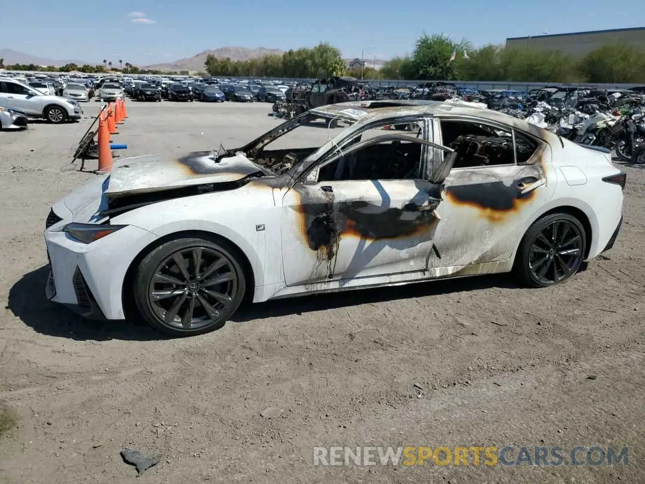 1 Photograph of a damaged car JTHGZ1B27P5064184 LEXUS IS 350 F S 2023