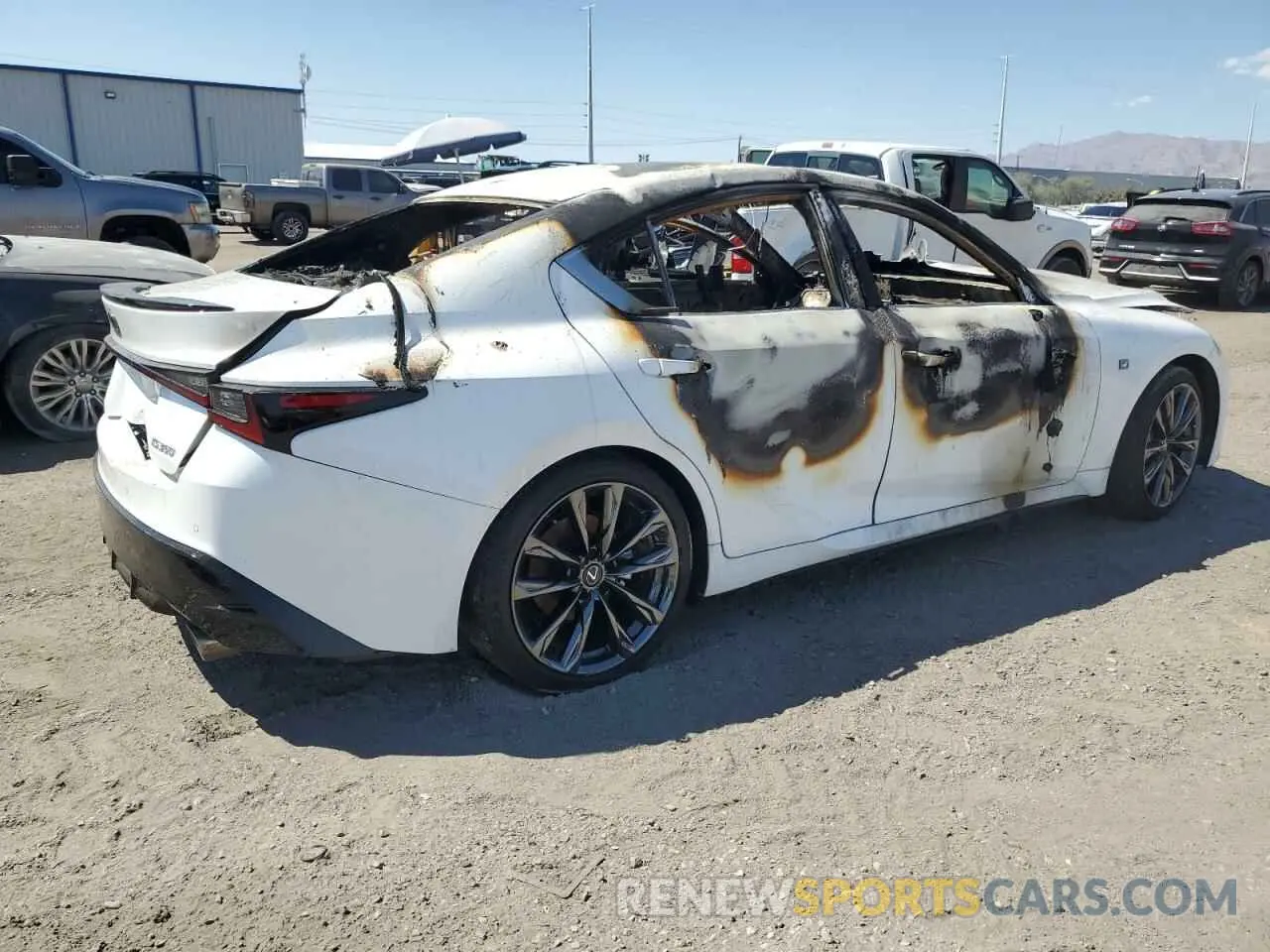 3 Photograph of a damaged car JTHGZ1B27P5064184 LEXUS IS 350 F S 2023