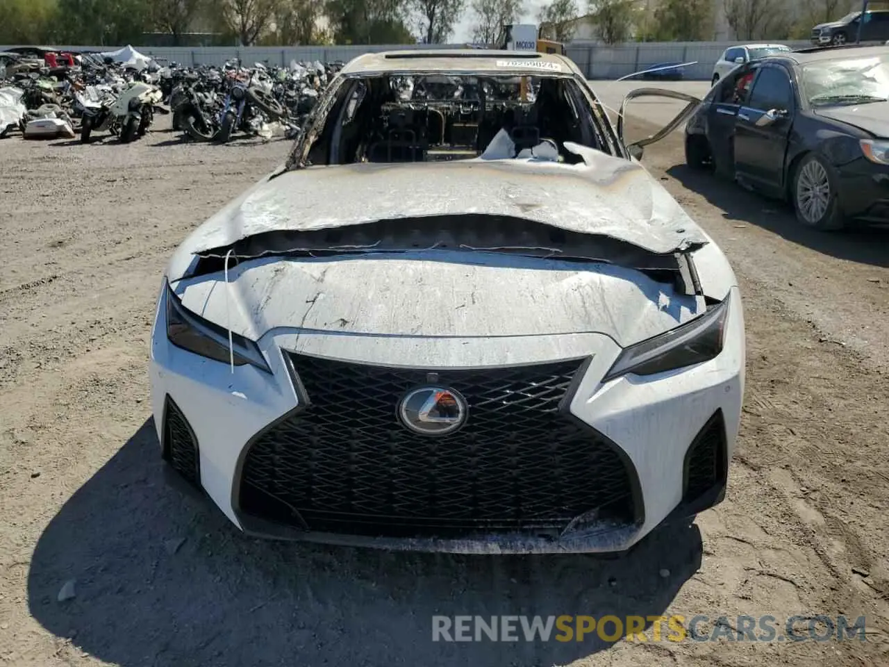 5 Photograph of a damaged car JTHGZ1B27P5064184 LEXUS IS 350 F S 2023