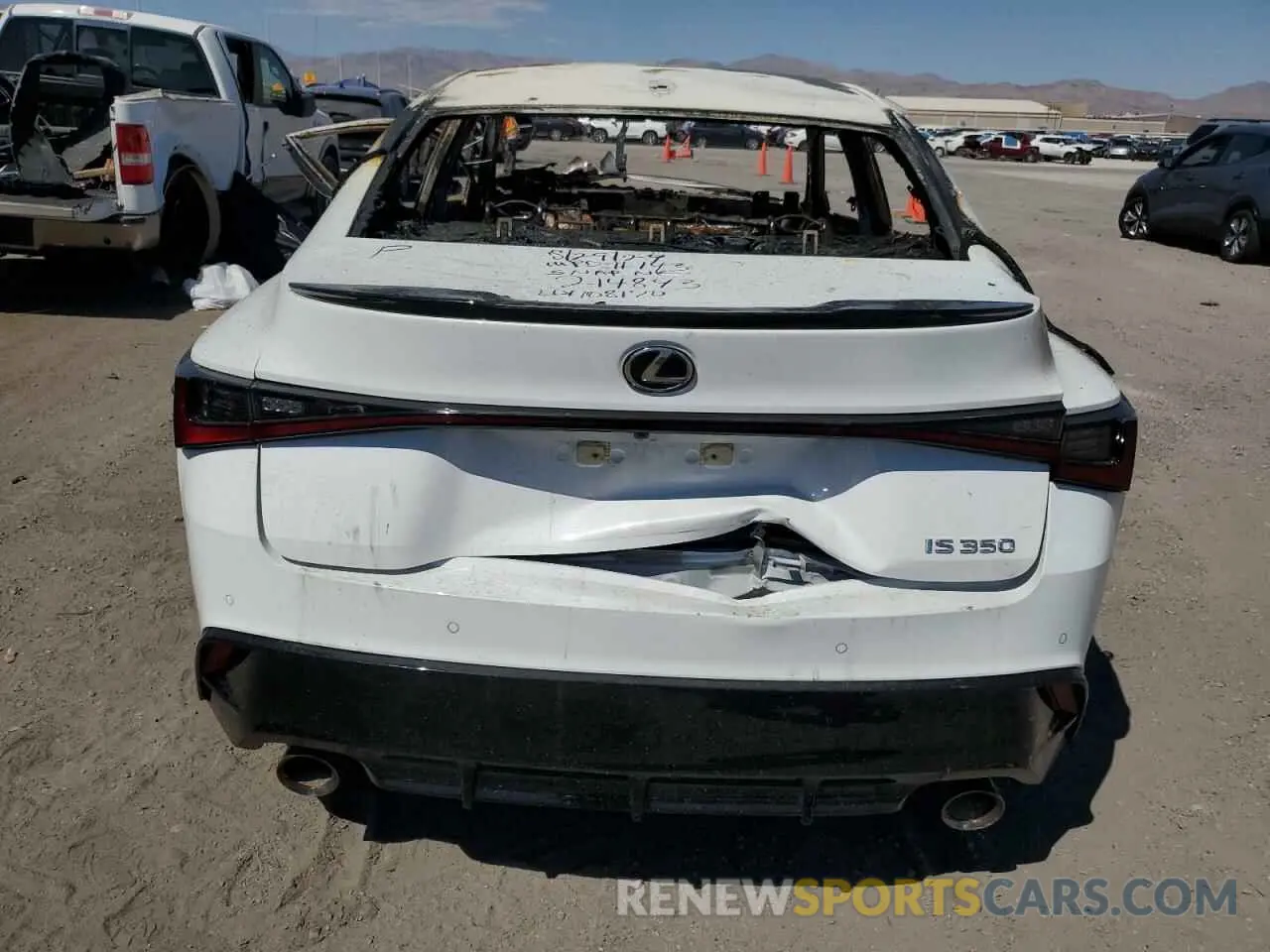 6 Photograph of a damaged car JTHGZ1B27P5064184 LEXUS IS 350 F S 2023