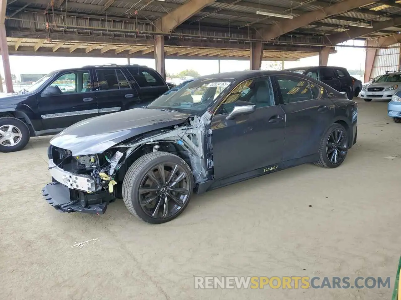 1 Photograph of a damaged car JTHGZ1B27P5069644 LEXUS IS 350 F S 2023