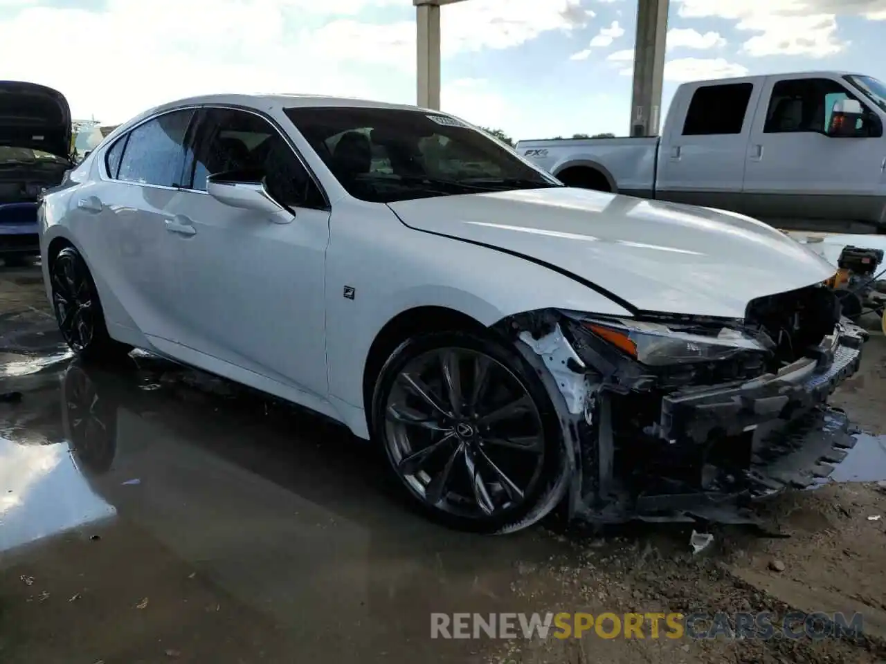 4 Photograph of a damaged car JTHGZ1B28P5063254 LEXUS IS 350 F S 2023