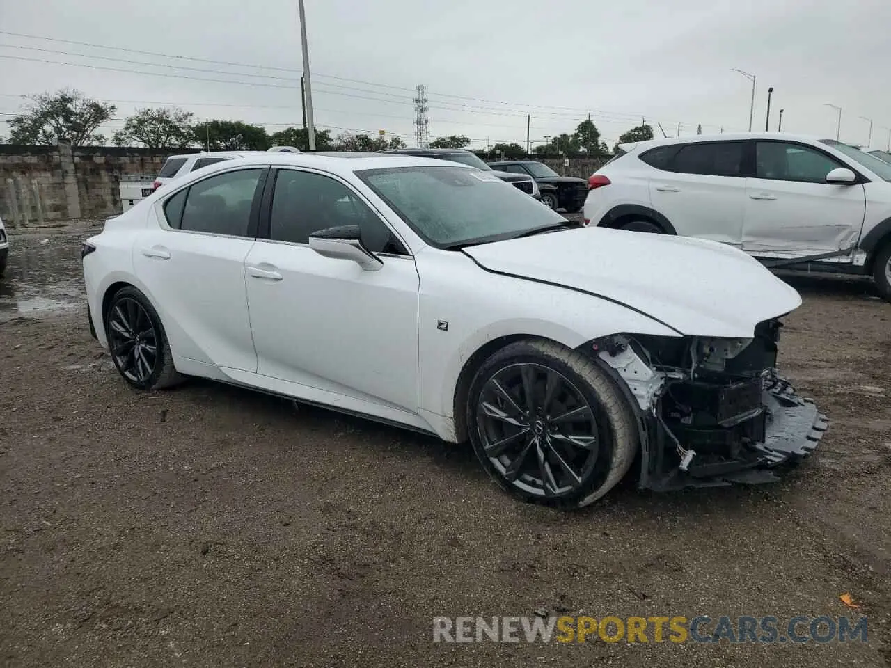 4 Photograph of a damaged car JTHGZ1B28P5063979 LEXUS IS 350 F S 2023