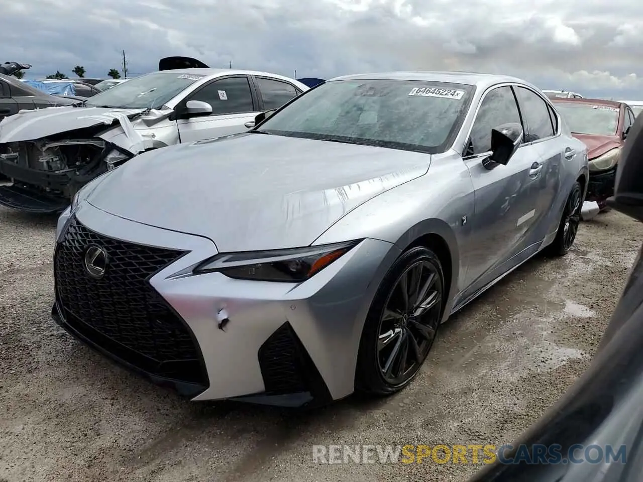 1 Photograph of a damaged car JTHGZ1B28P5064971 LEXUS IS 350 F S 2023