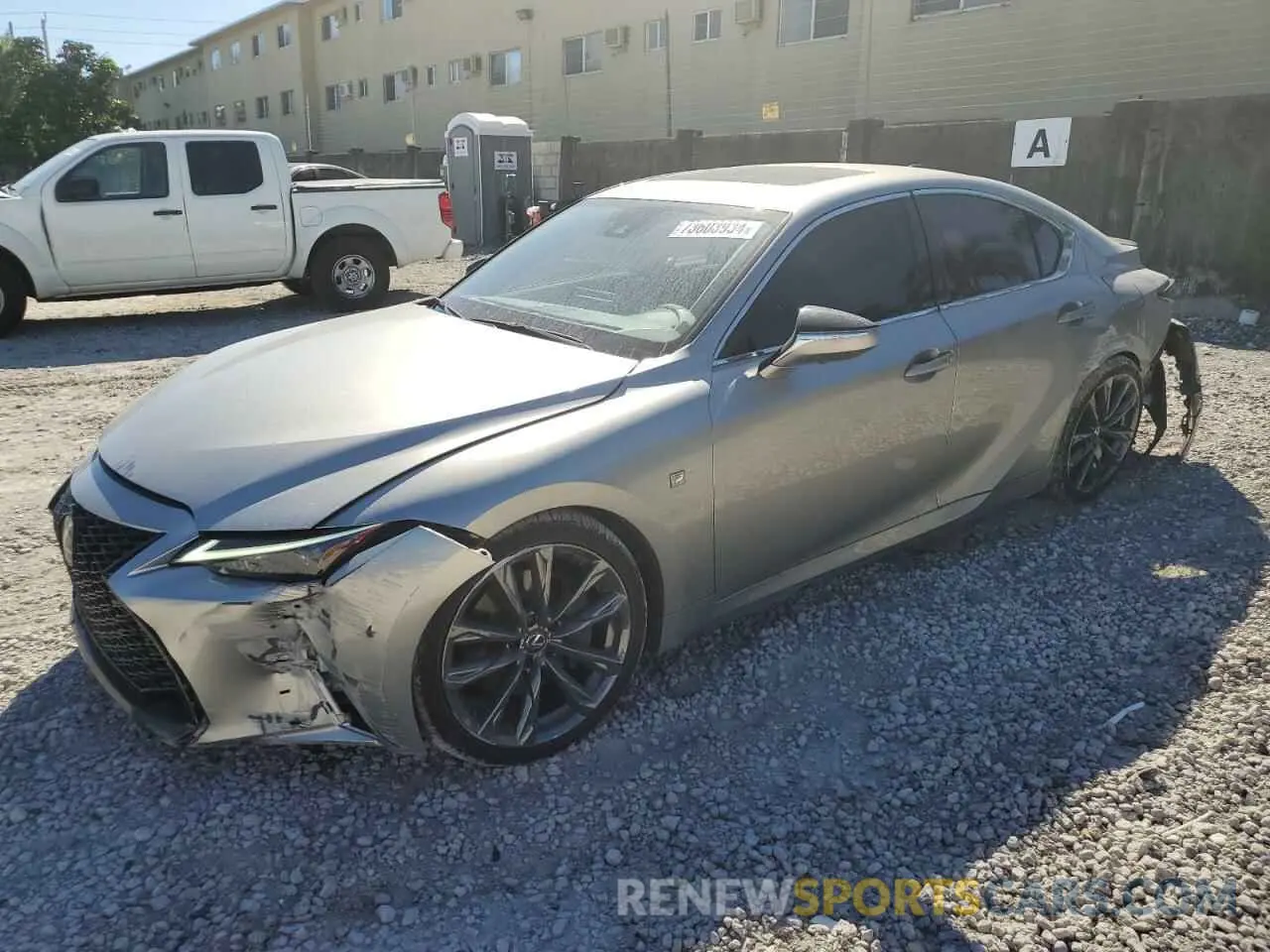 1 Photograph of a damaged car JTHGZ1B29P5066146 LEXUS IS 350 F S 2023