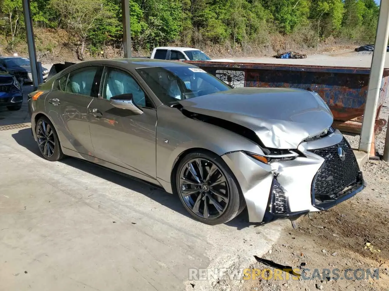4 Photograph of a damaged car JTHGZ1B2XP5068147 LEXUS IS 350 F S 2023