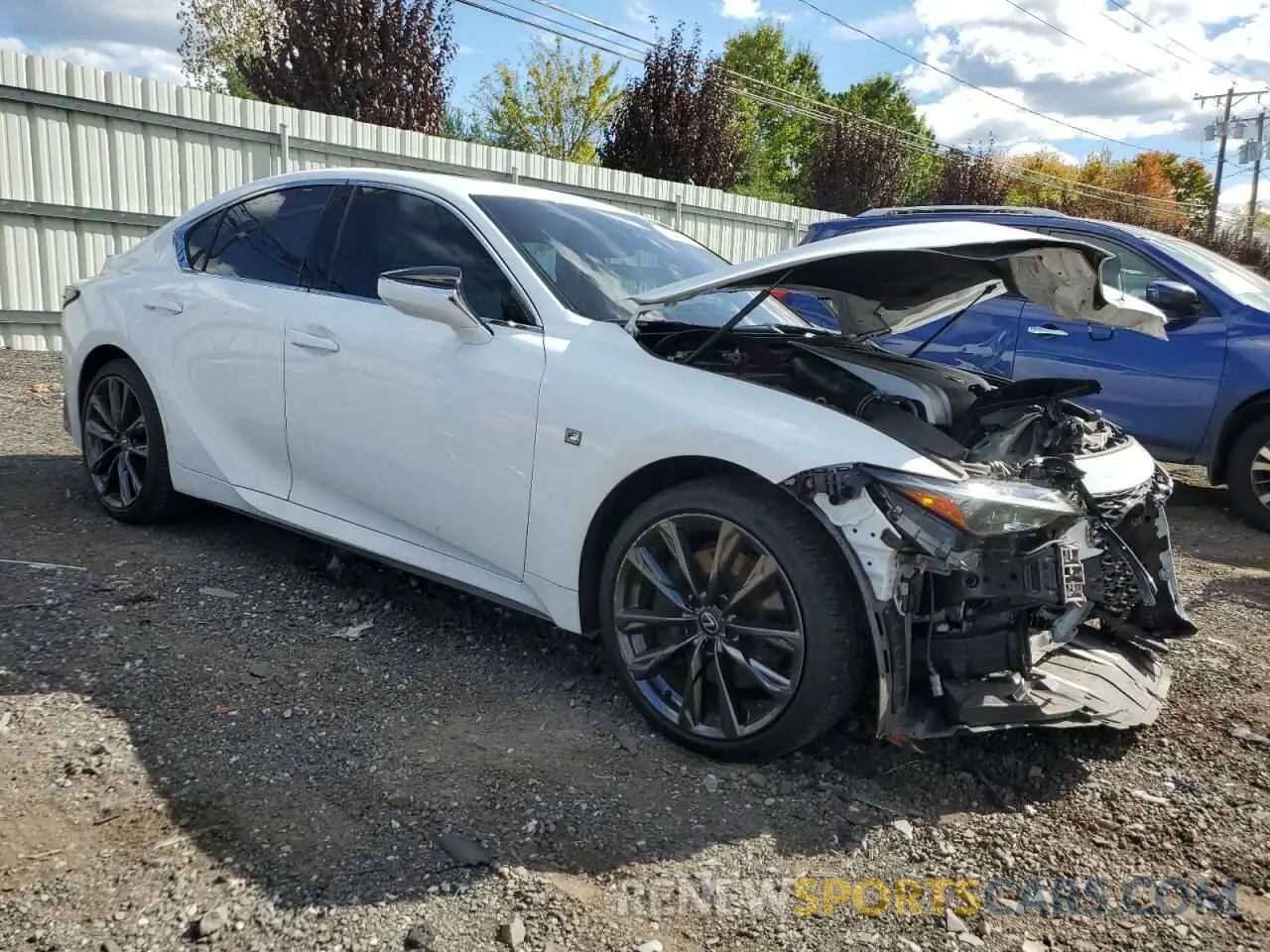 4 Photograph of a damaged car JTHGZ1E24P5031686 LEXUS IS 350 F S 2023