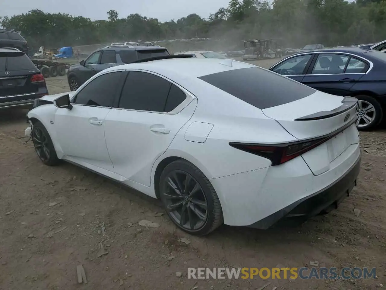 2 Photograph of a damaged car JTHGZ1E25P5028358 LEXUS IS 350 F S 2023