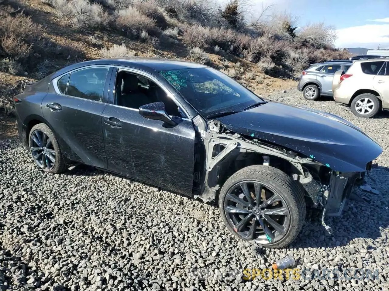 4 Photograph of a damaged car JTHGZ1E25P5031776 LEXUS IS 350 F S 2023