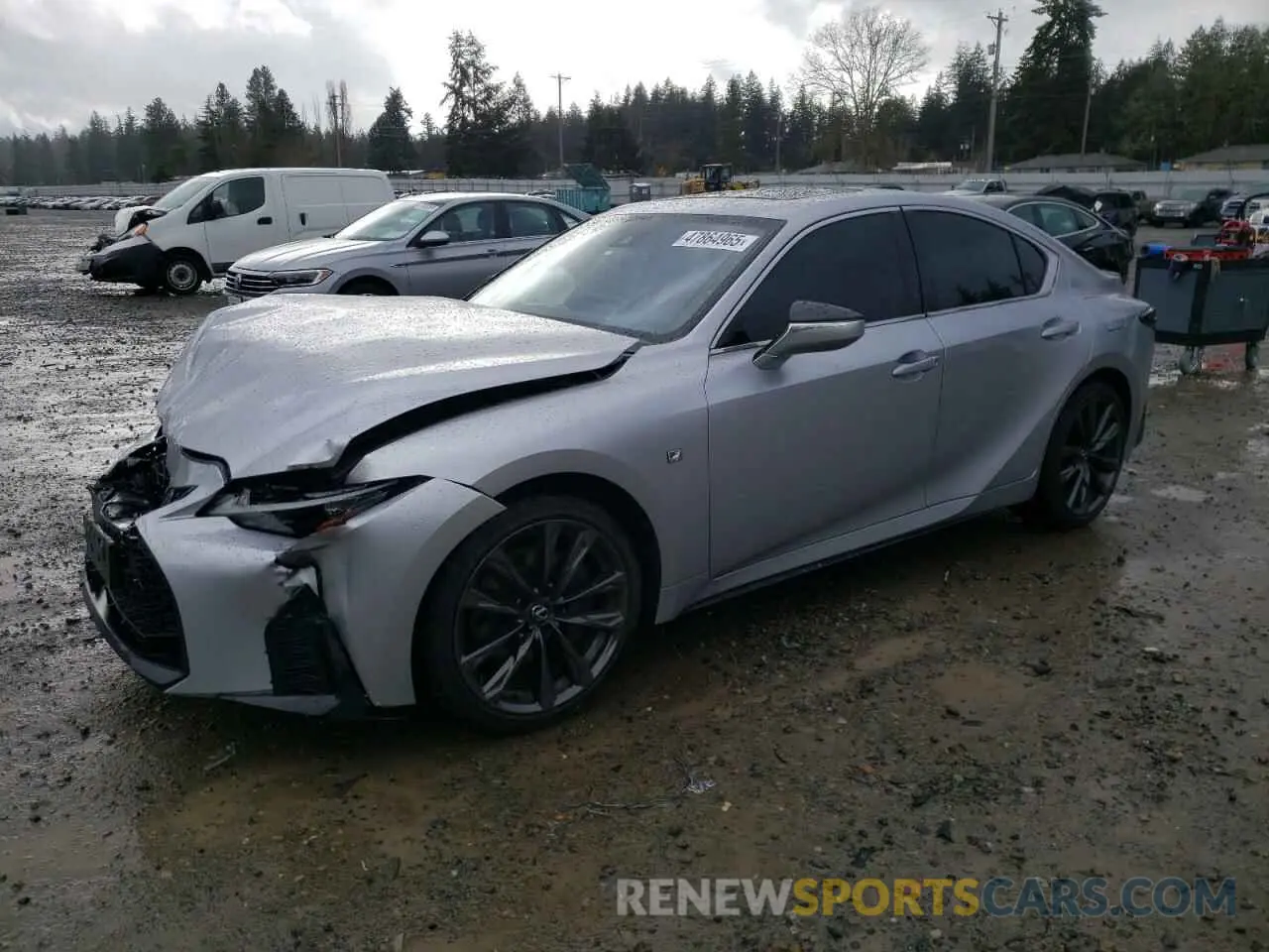 1 Photograph of a damaged car JTHGZ1E25P5032796 LEXUS IS 350 F S 2023