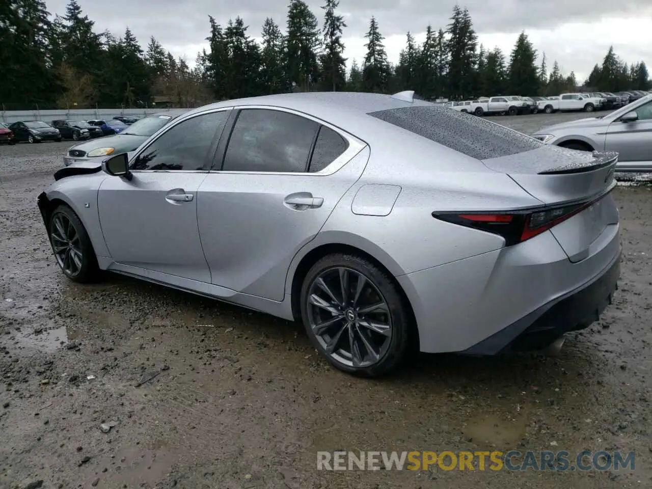 2 Photograph of a damaged car JTHGZ1E25P5032796 LEXUS IS 350 F S 2023