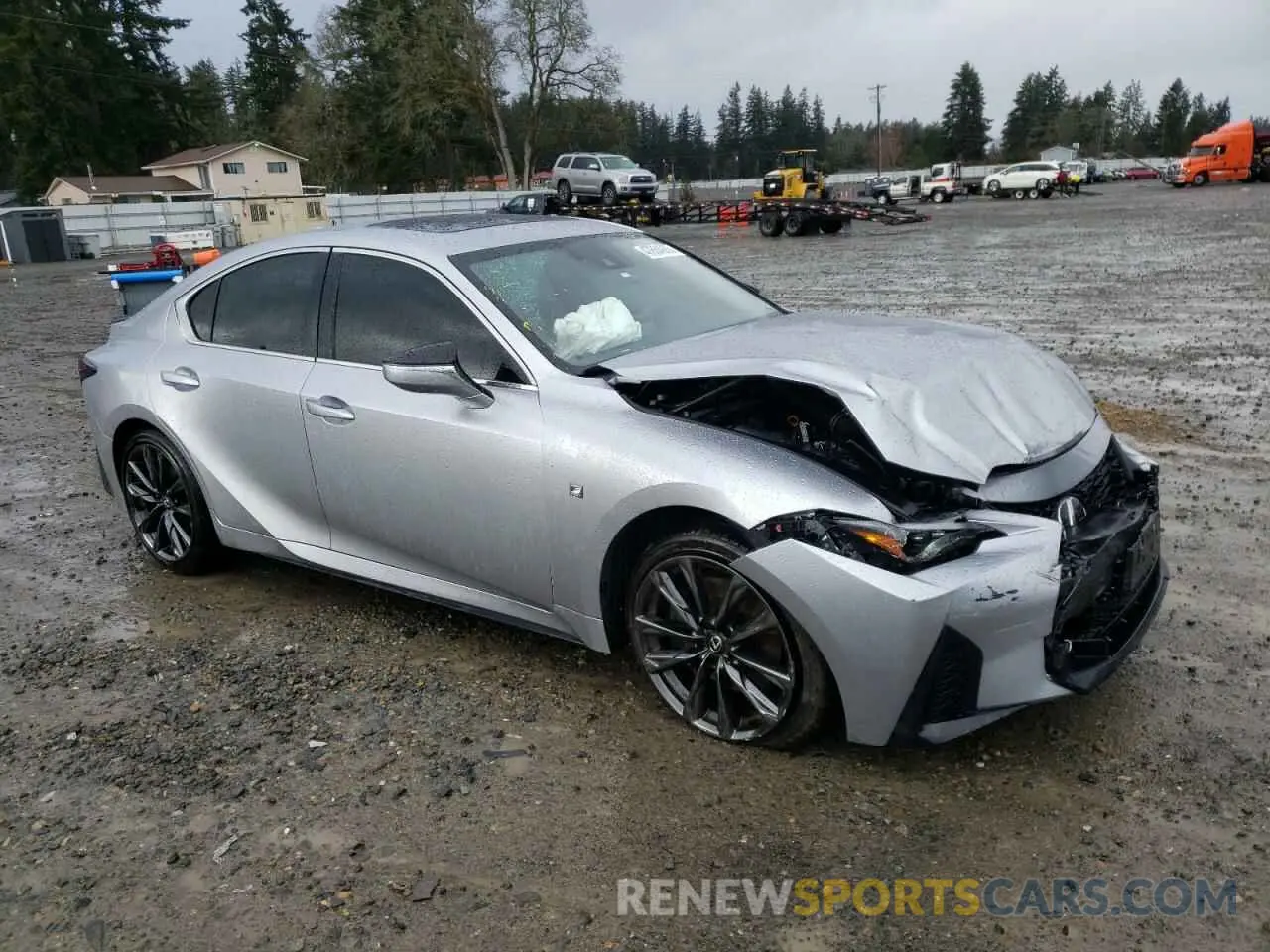 4 Photograph of a damaged car JTHGZ1E25P5032796 LEXUS IS 350 F S 2023
