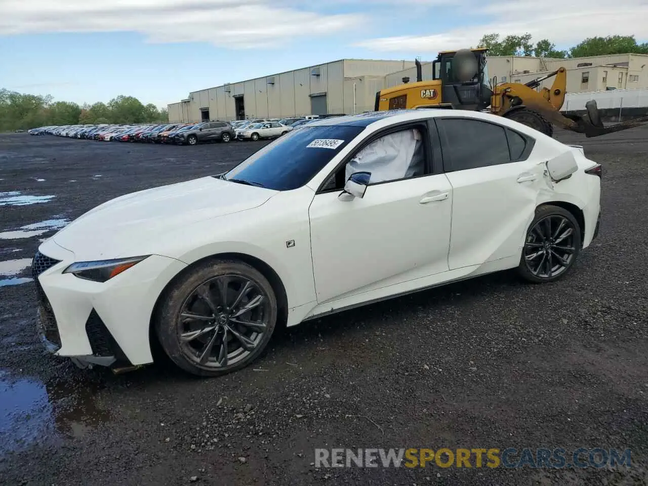 1 Photograph of a damaged car JTHGZ1E27P5031519 LEXUS IS 350 F S 2023