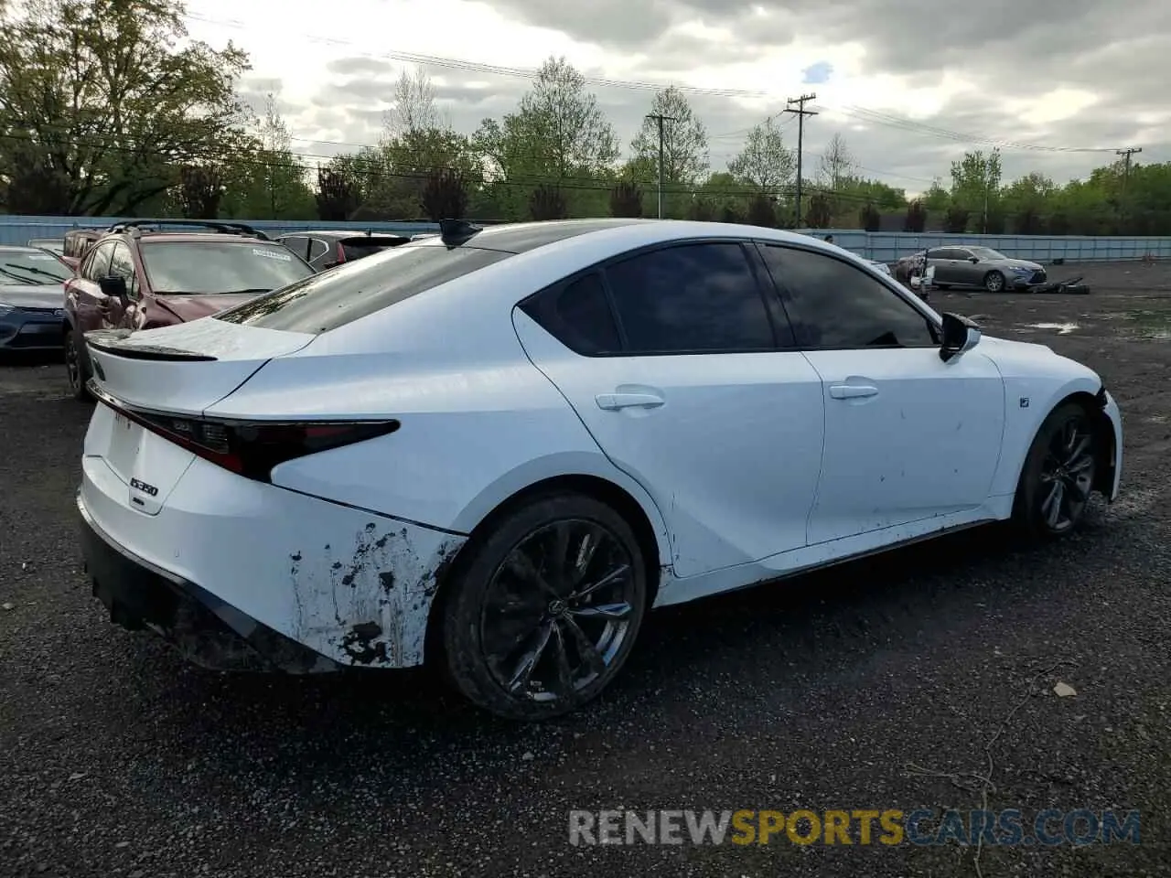 3 Photograph of a damaged car JTHGZ1E27P5031519 LEXUS IS 350 F S 2023