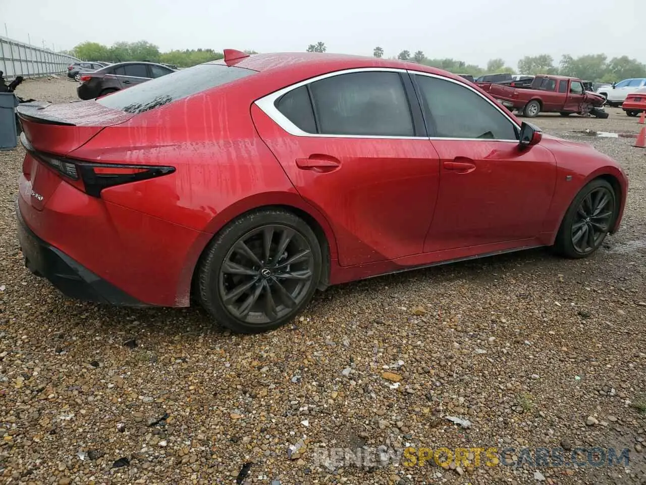 3 Photograph of a damaged car JTHBZ1B21R5075548 LEXUS IS 350 F S 2024