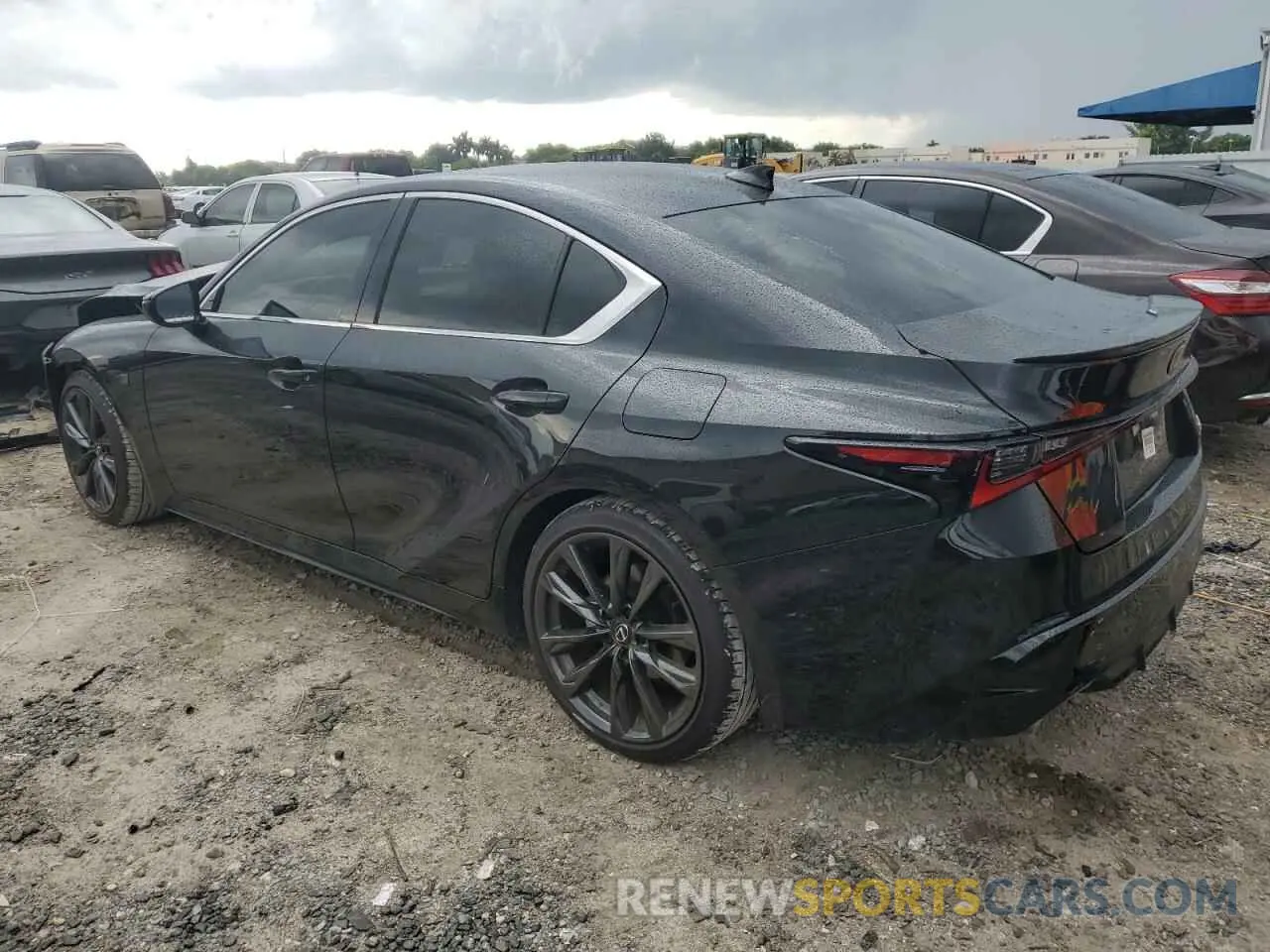 2 Photograph of a damaged car JTHBZ1B21R5077302 LEXUS IS 350 F S 2024