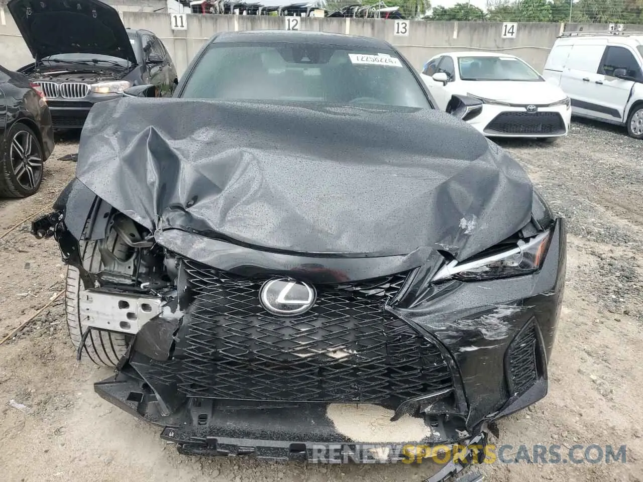 5 Photograph of a damaged car JTHBZ1B21R5077302 LEXUS IS 350 F S 2024