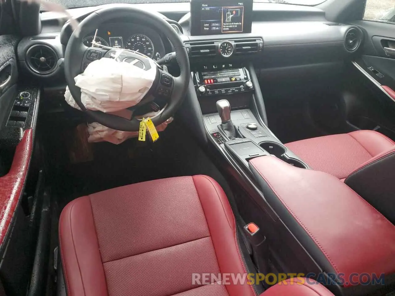 8 Photograph of a damaged car JTHBZ1B21R5077302 LEXUS IS 350 F S 2024