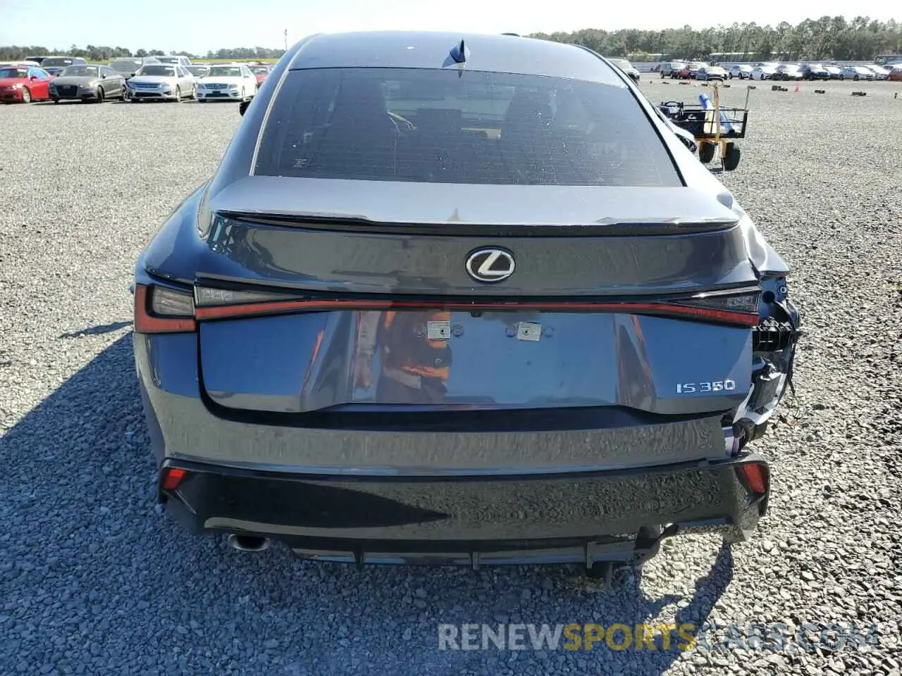 6 Photograph of a damaged car JTHBZ1B28R5079967 LEXUS IS 350 F S 2024