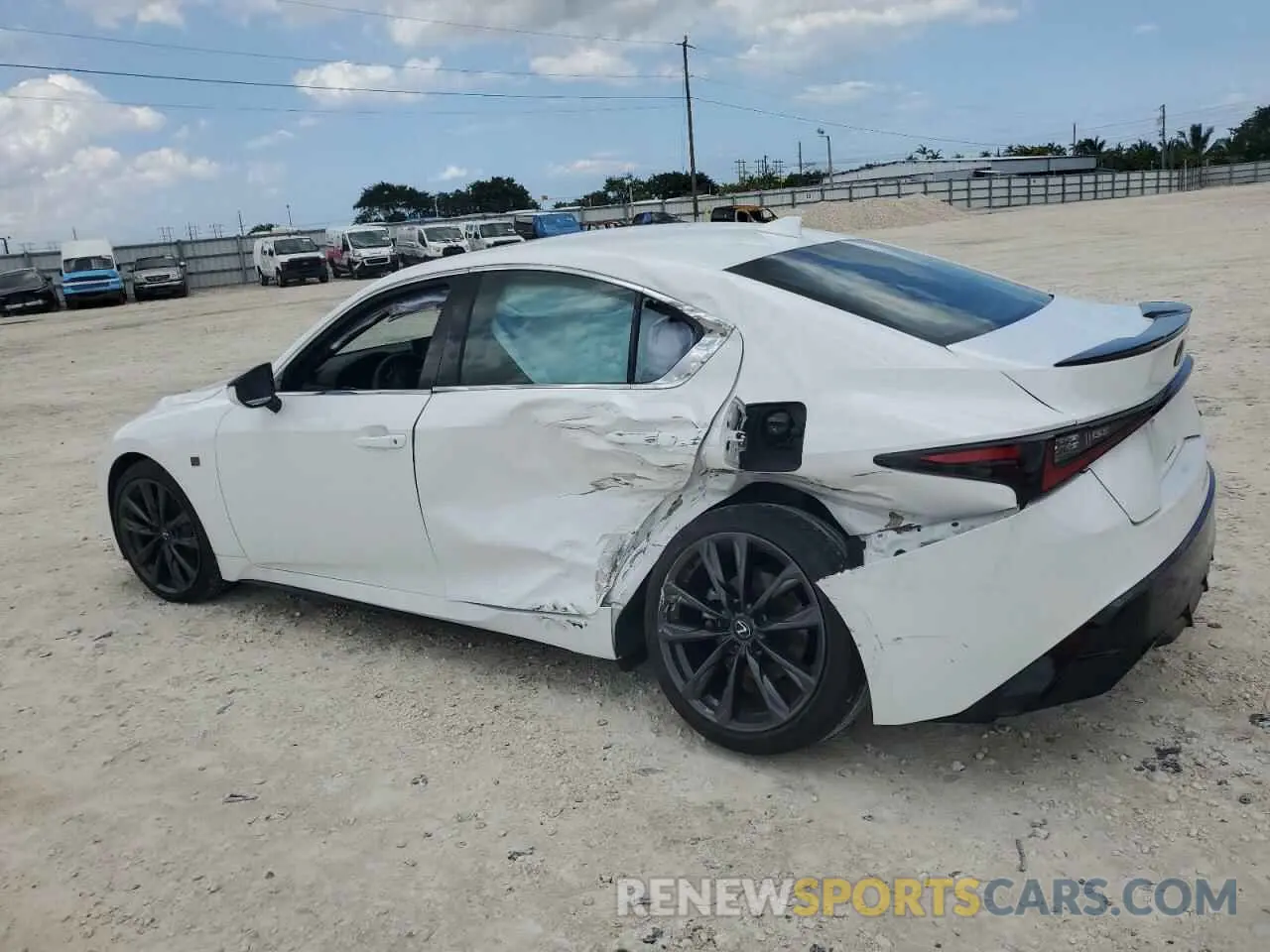 2 Photograph of a damaged car JTHBZ1B29R5077757 LEXUS IS 350 F S 2024