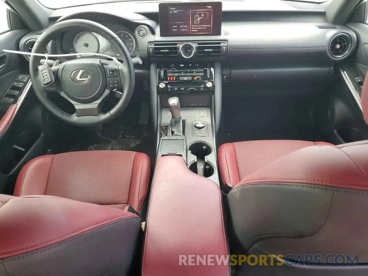 8 Photograph of a damaged car JTHBZ1B29R5077757 LEXUS IS 350 F S 2024