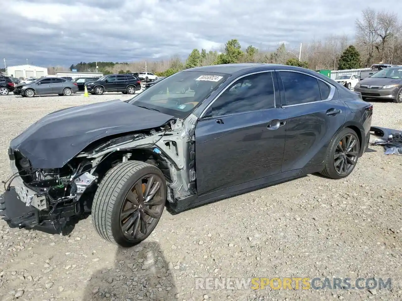 1 Photograph of a damaged car JTHBZ1B2XR5074494 LEXUS IS 350 F S 2024