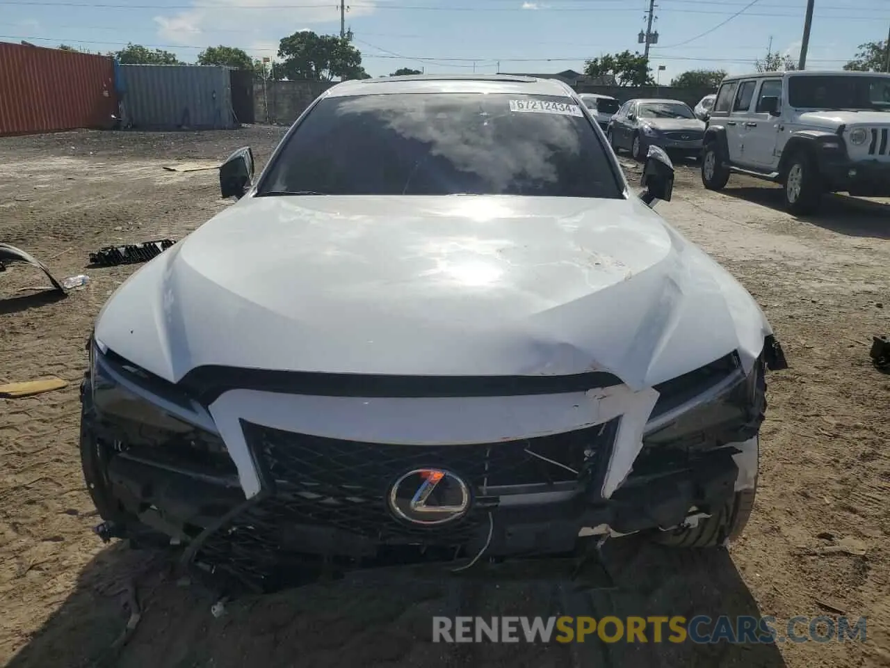 5 Photograph of a damaged car JTHBZ1B2XR5078254 LEXUS IS 350 F S 2024