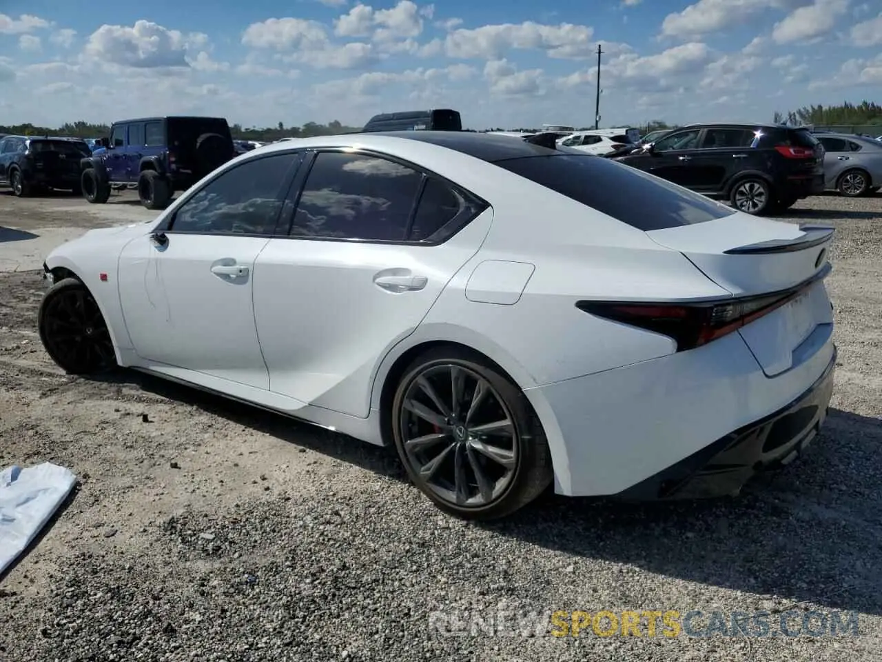 2 Photograph of a damaged car JTHBZ1B2XR5080277 LEXUS IS 350 F S 2024