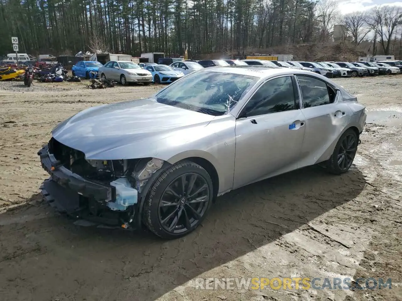 1 Photograph of a damaged car JTHBZ1E2XR5037084 LEXUS IS 350 F S 2024