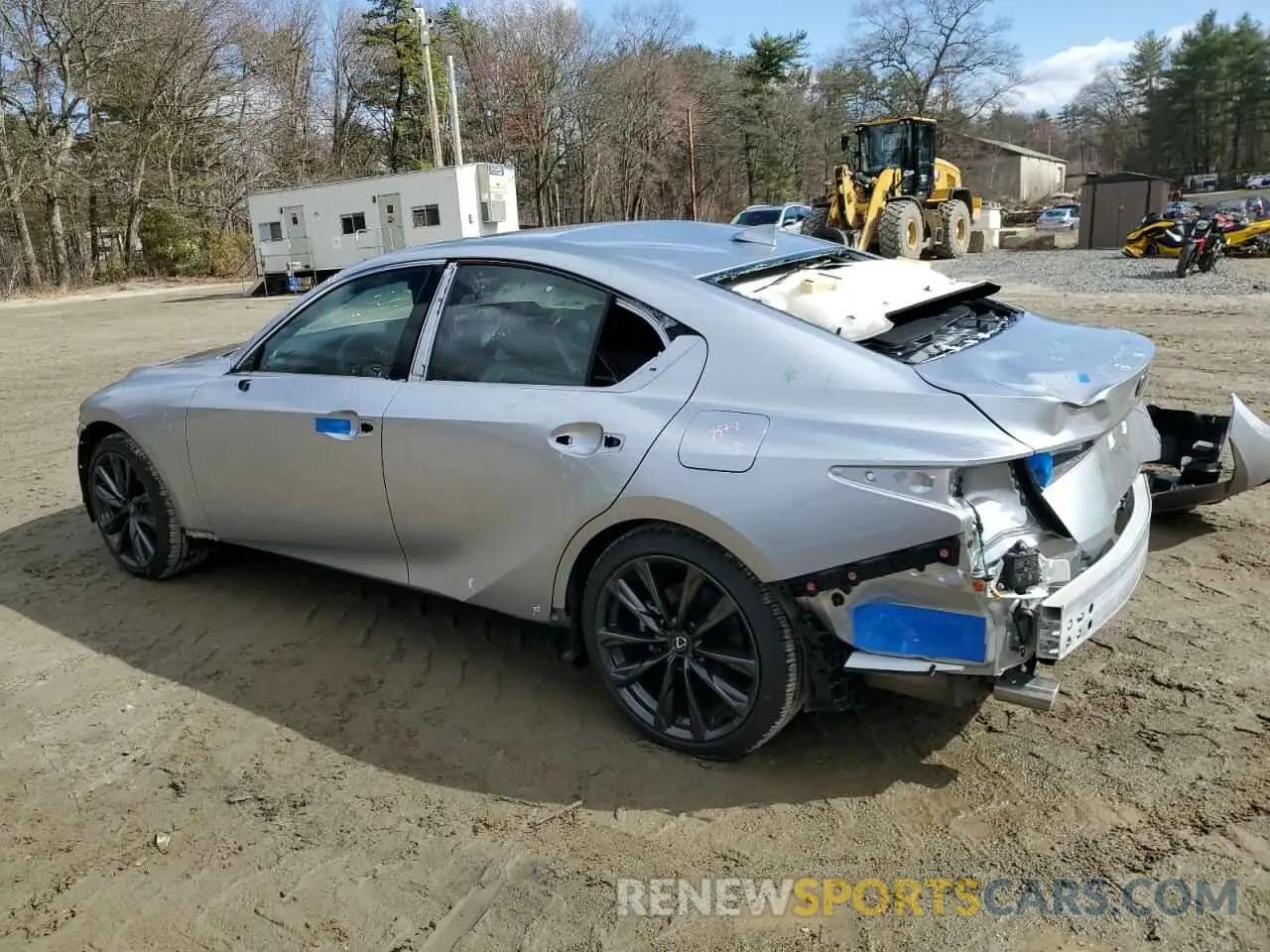 2 Photograph of a damaged car JTHBZ1E2XR5037084 LEXUS IS 350 F S 2024