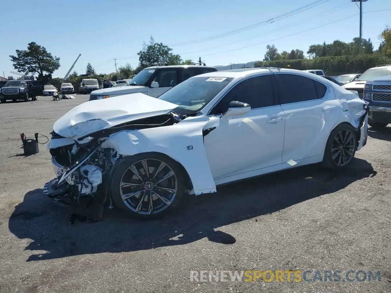 1 Photograph of a damaged car JTHGZ1B20R5079872 LEXUS IS 350 F S 2024
