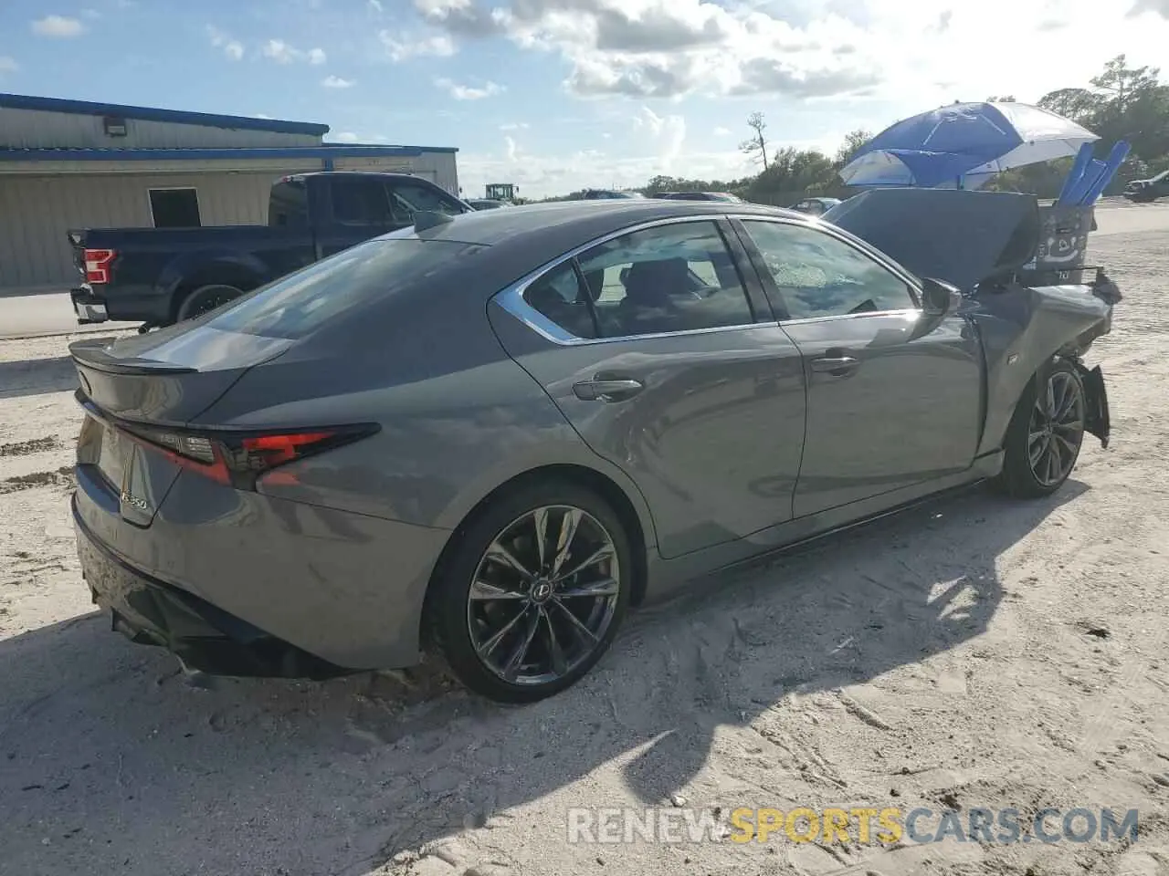 3 Photograph of a damaged car JTHGZ1B21R5079590 LEXUS IS 350 F S 2024